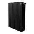 Биметаллический секционный дизайн-радиатор PianoForte 500 - Noir Sable, Royal Thermo